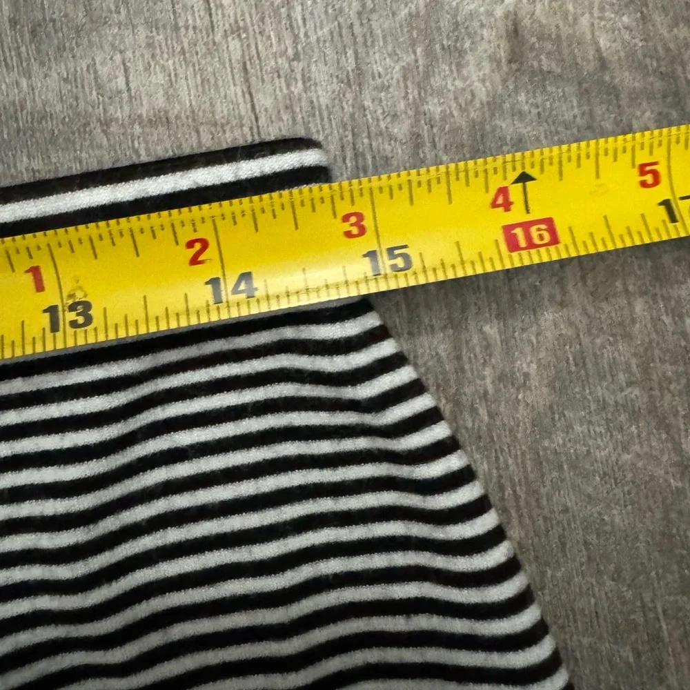 Max Studio Striped Knit Pencil Skirt Sz S